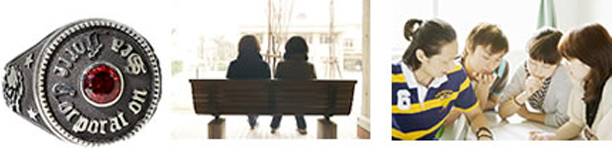 カレッジリング(College ring) は、学校( 大学)の卒業記念リングのこと